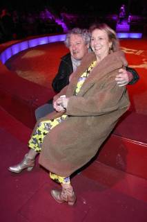 Volker Brandt und Diana Körner bei der Premiere vom 3. Winterprogramm 2018 des Circus Krone im Kronebau. München, 01.03.2018