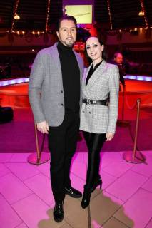 Martin Lacey jr. und Jana Mandana Lacey-Krone bei der Premiere vom 3. Winterprogramm 2018 des Circus Krone im Kronebau. München, 01.03.2018