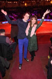 Cornelia Corba mit Sohn Benjamin bei der Premiere vom 3. Winterprogramm 2018 des Circus Krone im Kronebau. München, 01.03.2018