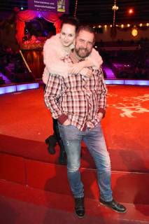 Dagmar Habermeier und Manfred May bei der Premiere vom 3. Winterprogramm 2018 des Circus Krone im Kronebau. München, 01.03.2018