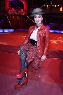 Angelika Zwerenz bei der Premiere vom 3. Winterprogramm 2018 des Circus Krone im Kronebau. München, 01.03.2018