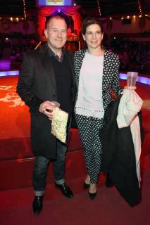 Heino Ferch mit Ehefrau Marie-Jeanette Ferch bei der Premiere vom 3. Winterprogramm 2018 des Circus Krone im Kronebau. München, 01.03.2018
