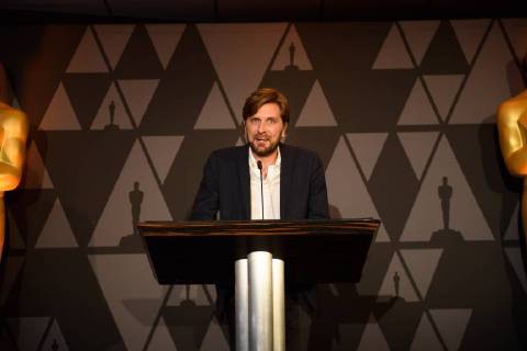 Ruben Ostlund, director of the Oscar nominated foreign film The Square (Sweden), at the reception for the Foreign Language Film Award category for the 90th Oscars on Friday. Beverly Hills U.S. - ZUMAz03_ 20180302_shf_z03_230 Copyright: xKatexNoellex