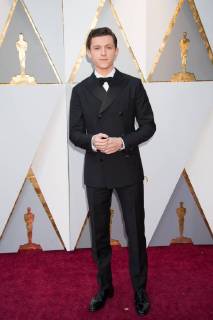Tom Holland arrives on the red carpet of The 90th OscarsÂ® at the DolbyÂ® Theatre in Hollywood, CA on Sunday, March 4, 2018.  Copyright: xMichaelxBakerx 33546_019PLX