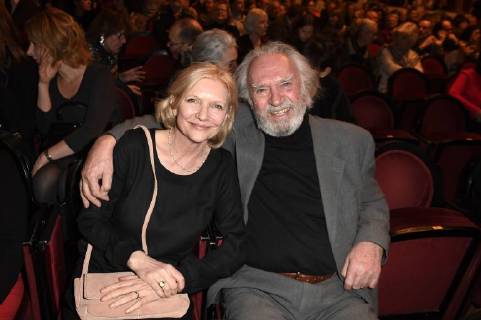 Rita Feldmeier und Achim Wolff bei der Premiere des Theaterstücks Die Niere in der Komödie am Kurfürstendamm. Berlin, 04.03.2018