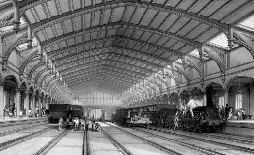 Bristol Station interior, United Kingdom England Copyright: Topfoto  !ACHTUNG AUFNAHMEDATUM GESCHÄTZT! UnitedArchives1316991