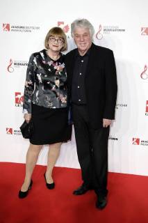 Rolf Zuckowski mit Ehefrau Monika bei der 10. Verleihung des Deutschen Musikautorenpreises 2018 im Hotel Ritz Carlton. Berlin, 15.03.2018