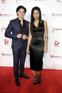 Emilio Sakraya und Lary bei der 10. Verleihung des Deutschen Musikautorenpreises 2018 im Hotel Ritz Carlton. Berlin, 15.03.2018