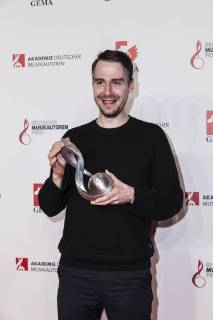 Preisträger DJ Martin Stimming bei der 10. Verleihung des Musikautorenpreises am 16.03.2018 in Berlin
