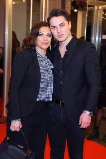 Deutscher Hörfilmpreis - Verleihung in Berlin Alice Brauner mit Sohn David Zechbauer Deutscher Hoerfilmpreis 2018 im Kino International in Berlin am 20.03.2018