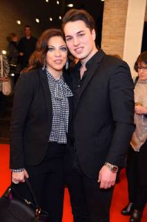 Deutscher Hörfilmpreis - Verleihung in Berlin Alice Brauner mit Sohn David Zechbauer Deutscher Hoerfilmpreis 2018 im Kino International in Berlin am 20.03.2018