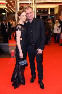 Deutscher Hörfilmpreis - Verleihung in Berlin Kristin Meyer mit Ehemann Patrick Winczewski Deutscher Hoerfilmpreis 2018 im Kino International in Berlin am 20.03.2018