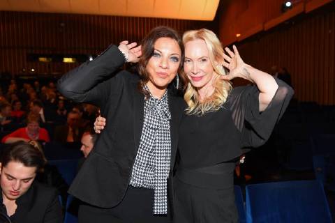 Deutscher Hörfilmpreis - Verleihung in Berlin Alice Brauner, Feo Aladag Deutscher Hoerfilmpreis 2018 im Kino International in Berlin am 20.03.2018