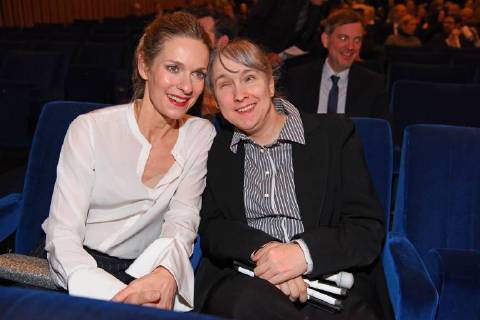 Deutscher Hörfilmpreis - Verleihung in Berlin Lisa Martinek, Pamela Pabst Deutscher Hoerfilmpreis 2018 im Kino International in Berlin am 20.03.2018