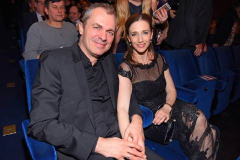 Kristin Meyer mit Ehemann Patrick Winczewski Deutscher Hoerfilmpreis 2018 im Kino International in Berlin am 20.03.2018
