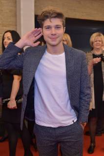 Jascha Rust beim 16. Deutschen Hoerfilmpreis im Kino International in Berlin am 20.03.2018