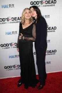 HOLLYWOOD, CA - MARCH 20: Tatum O Neal and Emily McEnroe at the God s Not Dead: A Light in Darkness premiere at American Cinematheque s Egyptian Theatre on March 20, 2018 in Hollywood, California. Copyright: xFayexSadoux