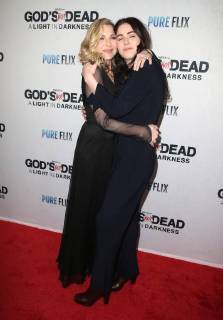 HOLLYWOOD, CA - MARCH 20: Tatum O Neal and Emily McEnroe at the God s Not Dead: A Light in Darkness premiere at American Cinematheque s Egyptian Theatre on March 20, 2018 in Hollywood, California. Copyright: xFayexSadoux