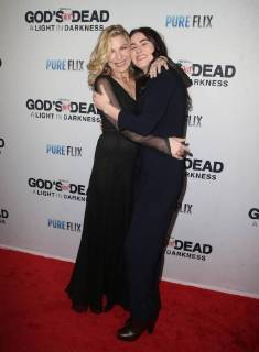 HOLLYWOOD, CA - MARCH 20: Tatum O Neal and Emily McEnroe at the God s Not Dead: A Light in Darkness premiere at American Cinematheque s Egyptian Theatre on March 20, 2018 in Hollywood, California. Copyright: xFayexSadoux
