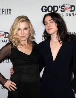 HOLLYWOOD, CA - MARCH 20: Tatum O Neal and Emily McEnroe, at the God s Not Dead: A Light in Darkness premiere at American Cinematheque s Egyptian Theatre on March 20, 2018 in Hollywood, California. Copyright: xFayexSadoux