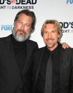 HOLLYWOOD, CA - MARCH 20: John Corbett, David A. R. White, at the God s Not Dead: A Light in Darkness premiere at American Cinematheque s Egyptian Theatre on March 20, 2018 in Hollywood, California. Copyright: xFayexSadoux
