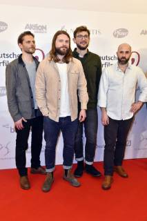 Mighty Oaks bei der Verleihung des 16. Deutschen Hörfilmpreises 2018 im Kino International. Berlin, 20.03.2018