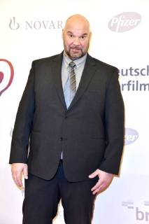 Jörg Moukaddam bei der Verleihung des 16. Deutschen Hörfilmpreises 2018 im Kino International. Berlin, 20.03.2018