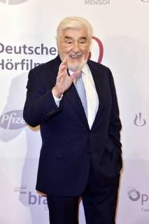 Mario Adorf bei der Verleihung des 16. Deutschen Hörfilmpreises 2018 im Kino International. Berlin, 20.03.2018