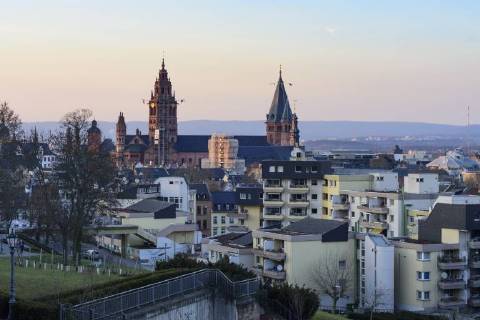 Dom (cathedral) St. Martin Mainz Rheinland-Pfalz, Rhineland-Palat Germany