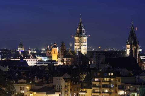 Dom (cathedral) St. Martin Mainz Rheinland-Pfalz, Rhineland-Palat Germany