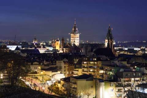 Dom (cathedral) St. Martin Mainz Rheinland-Pfalz, Rhineland-Palat Germany