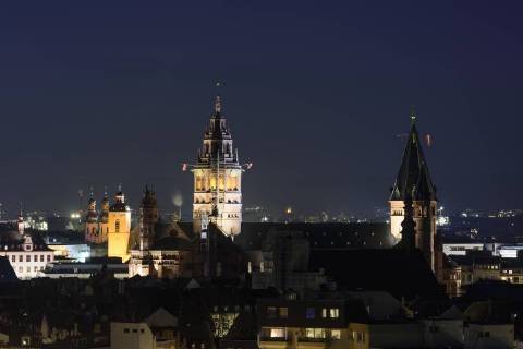 Dom (cathedral) St. Martin Mainz Rheinland-Pfalz, Rhineland-Palat Germany