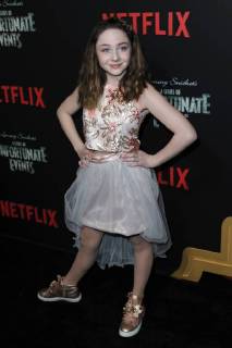 March 29, 2018 - New York, NY, USA - March 29, 2018 New York City..Kitana Turnbull attending Netflix s Lemony Snicket s A Series of Unfortunate Events Season 2 premiere on March 29, 2018 in New York City. New York USA  - ZUMAny1_ 20180329_zaf_ny1_025 Copyright: xKristinxCallahanx