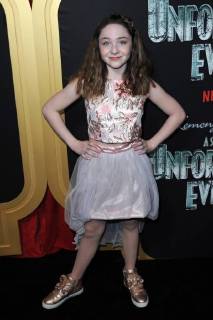 March 29, 2018 - New York, NY, USA - March 29, 2018 New York City..Kitana Turnbull attending Netflix s Lemony Snicket s A Series of Unfortunate Events Season 2 premiere on March 29, 2018 in New York City. New York USA  - ZUMAny1_ 20180329_zaf_ny1_027 Copyright: xKristinxCallahanx