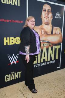 HOLLYWOOD, CA - MARCH 29: Robin Christiansen, at Los Angeles Premiere of Andre The Giant from HBO Documentaries at Pacific Cinerama Dome in Hollywood, California on March 29, 2018. Copyright: xFayexSadoux