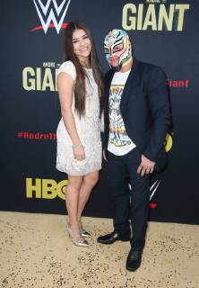 HOLLYWOOD, CA - MARCH 29: Rey Mysterio, at Los Angeles Premiere of Andre The Giant from HBO Documentaries at Pacific Cinerama Dome in Hollywood, California on March 29, 2018. Copyright: xFayexSadoux