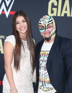 HOLLYWOOD, CA - MARCH 29: Rey Mysterio, at Los Angeles Premiere of Andre The Giant from HBO Documentaries at Pacific Cinerama Dome in Hollywood, California on March 29, 2018. Copyright: xFayexSadoux