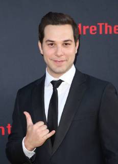 HOLLYWOOD, CA - MARCH 29: Skylar Astin, at Los Angeles Premiere of Andre The Giant from HBO Documentaries at Pacific Cinerama Dome in Hollywood, California on March 29, 2018. Copyright: xFayexSadoux