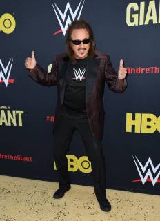 March 29, 2018 - Hollywood, CA, U.S. - 29 March 2018 - Hollywood, California - Jimmy Hart. Andre the Giant Los Angeles Angeles premiere held at ACinerama Dome. Photo Credit: AdMedia Hollywood U.S. - ZUMAa123 20180329_zaa_a123_051 Copyright: xBirdiexThompsonx