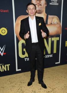 March 29, 2018 - Hollywood, CA, U.S. - 29 March 2018 - Hollywood, California - Gennady GGG Golovkin. Andre the Giant Los Angeles Angeles premiere held at ACinerama Dome. Photo Credit: AdMedia Hollywood U.S. - ZUMAa123 20180329_zaa_a123_057 Copyright: xBirdiexThompsonx