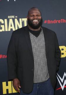 HOLLYWOOD, CA - MARCH 29: Mark Henry, at Los Angeles Premiere of Andre The Giant from HBO Documentaries at Pacific Cinerama Dome in Hollywood, California on March 29, 2018. Copyright: xFayexSadoux