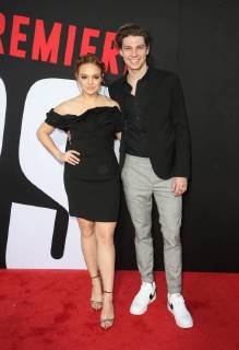 WESTWOOD, CA - APRIL 3: Michelle DeFraites, T.C. Carter, at the Premiere Of Universal Pictures Blockers at the Regency Village Theatre in Westwood, California on April 3, 2018. Copyright: xFayexSadoux