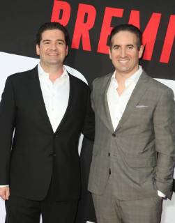 WESTWOOD, CA - APRIL 3: Jon Hurwitz, Hayden Schlossberg, at the Premiere Of Universal Pictures Blockers at the Regency Village Theatre in Westwood, California on April 3, 2018. Copyright: xFayexSadoux