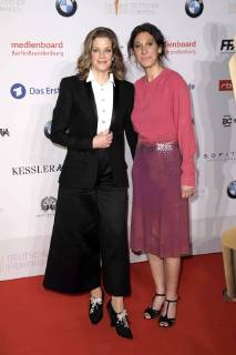 Marie Bäumer und Emily Atef beim Nominiertenabend zum Deutschen Filmpreis 2018 im BMW Haus am Kurfürstendamm. Berlin, 07.04.2018