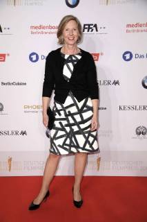 Petra Zieser beim Nominiertenabend zum Deutschen Filmpreis 2018 im BMW Haus am Kurfürstendamm. Berlin, 07.04.2018