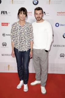 Sherry Hormann und Edin Hasanovic beim Nominiertenabend zum Deutschen Filmpreis 2018 im BMW Haus am Kurfürstendamm. Berlin, 07.04.2018