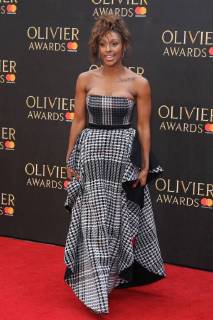 English singer Alexandra Burke attends The Olivier Awards 2018 with Mastercard at Royal Albert Hall in London. APRIL 8th 2018  MESx18970