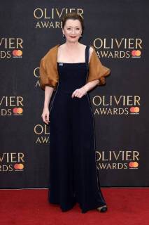 Lesley Manville bei der Verleihung der Olivier Awards 2018 in der Royal Albert Hall. London, 08.04.2018 Lesley Manville