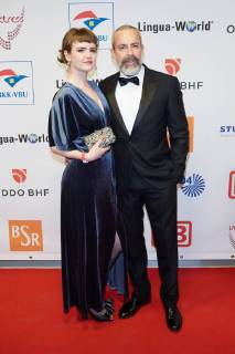 Mary Ellen und Gedeon Burkhard - Verleihung des 13.Victress Awards 2018 in Berlin am 09.04.2018. 13.Victress Awards Gala 2018