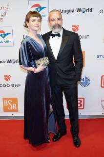 Mary Ellen und Gedeon Burkhard - Verleihung des 13.Victress Awards 2018 in Berlin am 09.04.2018. 13.Victress Awards Gala 2018